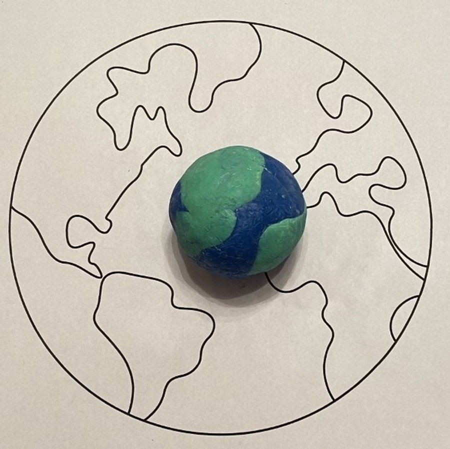Cloud dough planet Earth