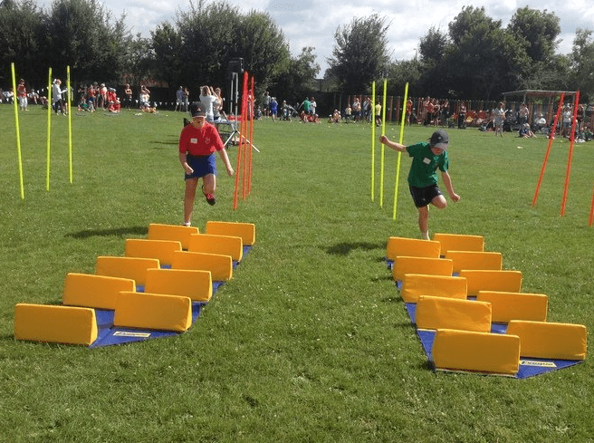 Sports day at Old Stratford 