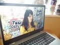 Scarlett watching Tom Gates live lesson