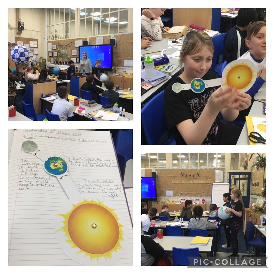 Investigating Earth, Sun and Moon 