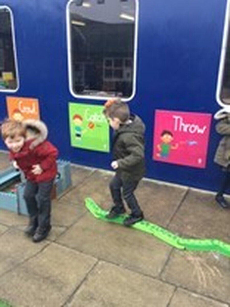 Our thematic approach to learning is threaded through the indoor and outdoor provision