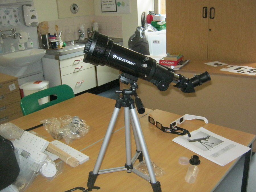 Our telescope kindly donated by Scopes4SEN