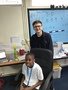 Mr Mayne with His Replacement
