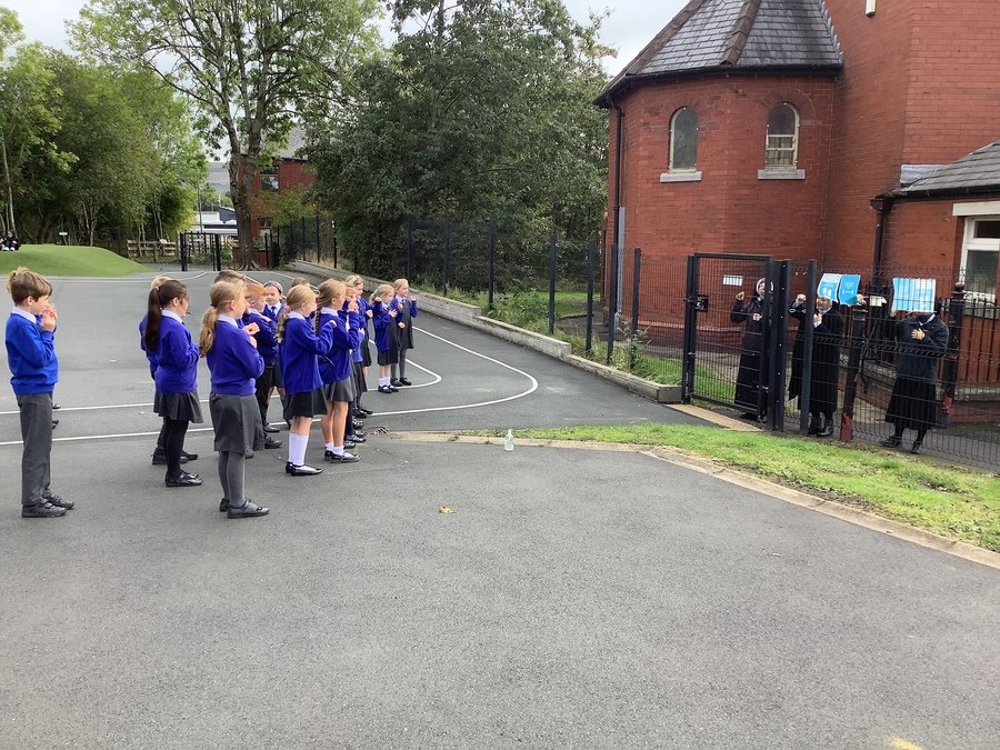 Year 4 Singing with the Nuns