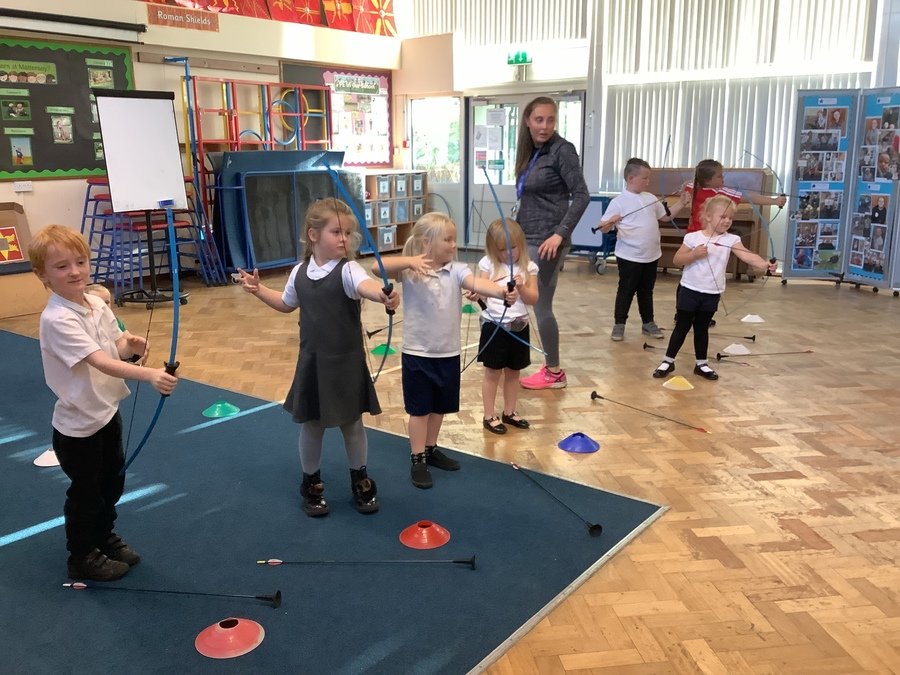 Archery: enrichment PE at Mattersey