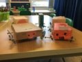 We designed and made our own taxi.