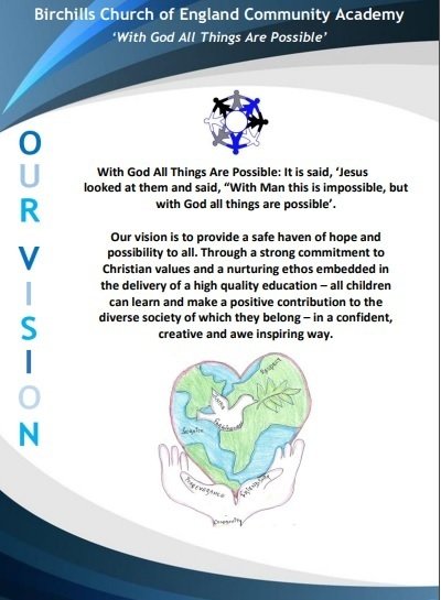 Vision and Values - Birchills Church of England Community Academy