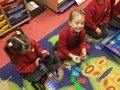 Using Numicon to represent the 'Number of the Week'
