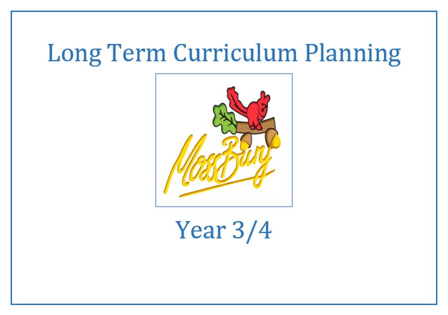 Click to download our Years 3&4 Long Term Plan