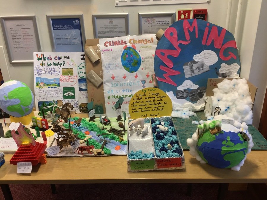 Whole school homework on Climate Change