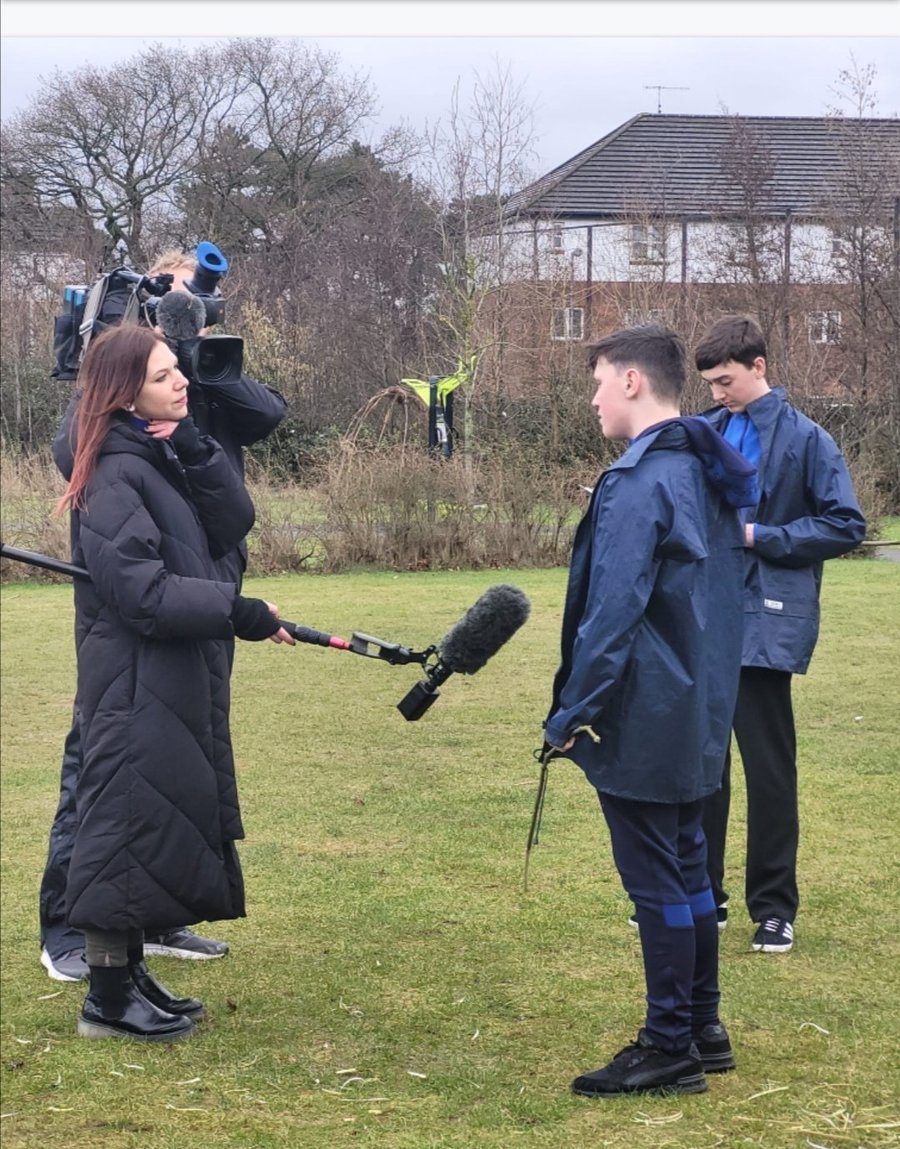 'Belfast Live' Report  from our school