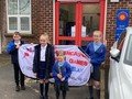 Receiving the Baton from Hoole St Michaels