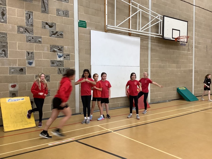 Y5 Sports Hall Athletics competition 2nd place