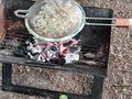 Popcorn making - Forest school