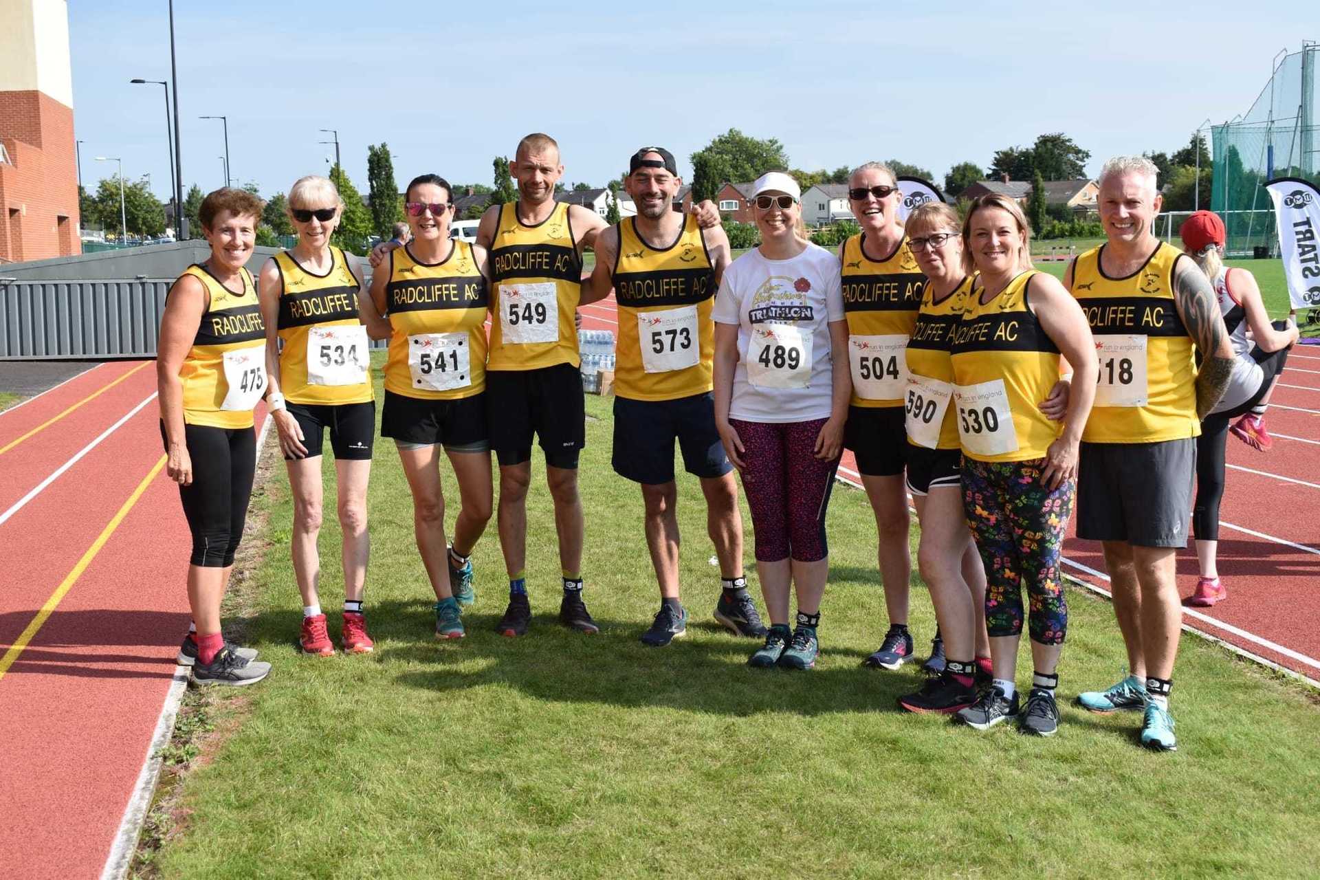 RAC members at Pennington Flash Trail Race.