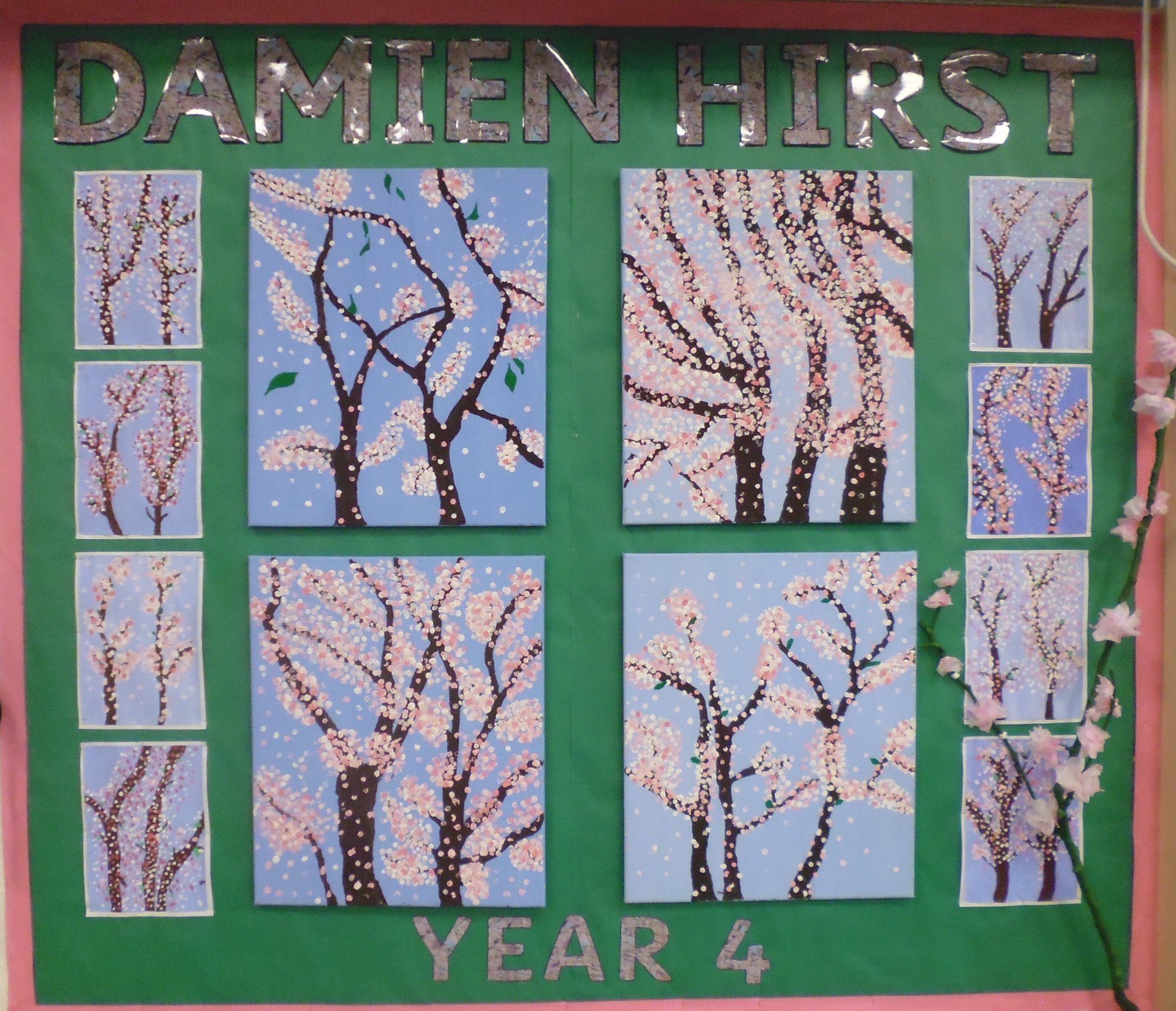 Damien HIrst by Year 4