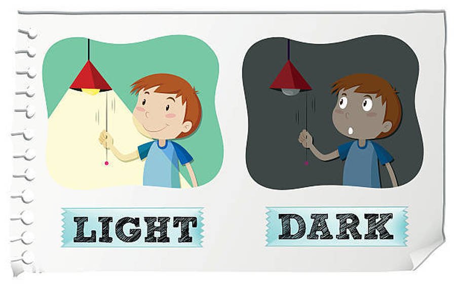 Click here to find out more about a light and dark.