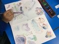 Y1  Art brush marks