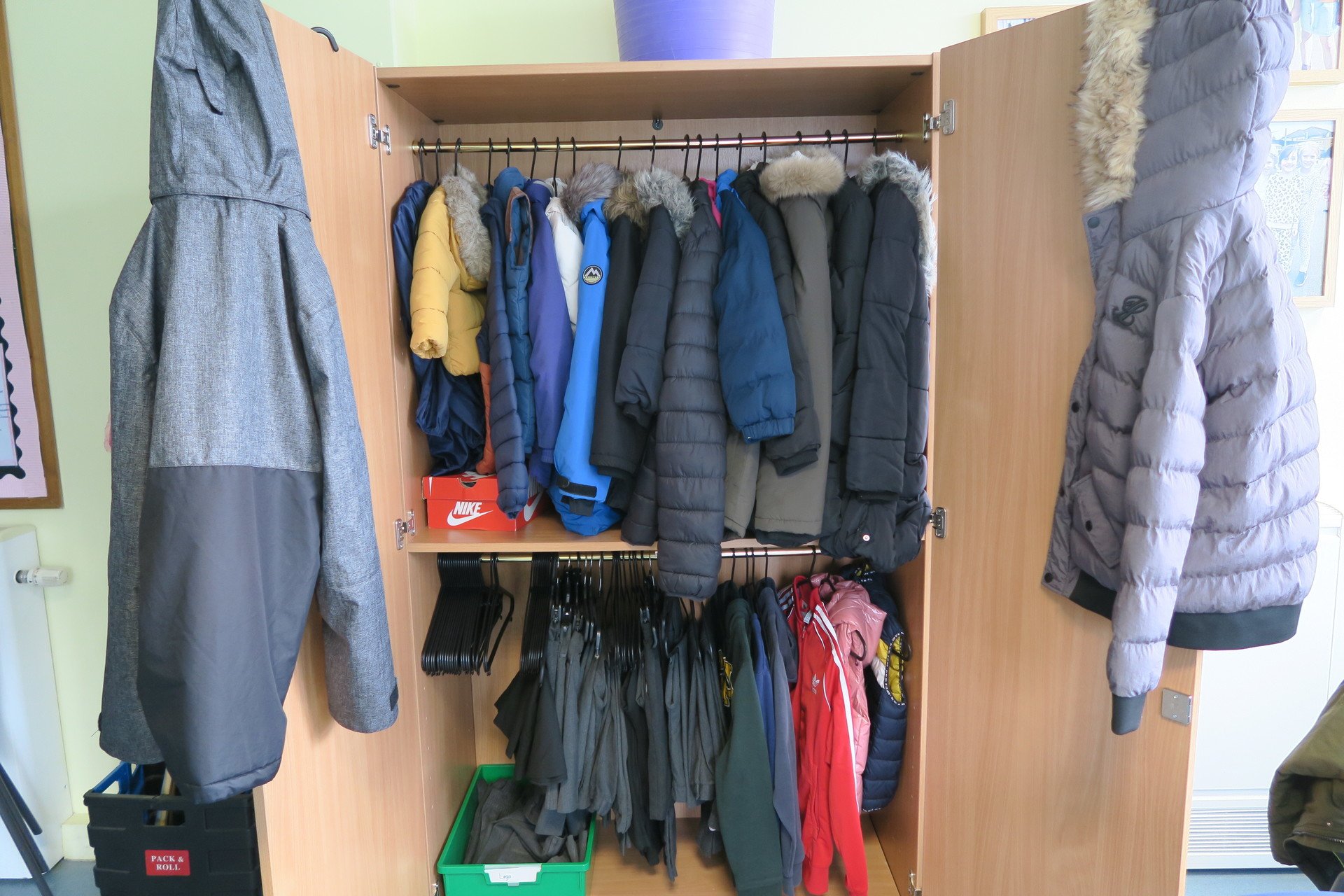 Clothing in 'The Cupboard'
