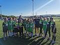 KS2 girls tag rugby team