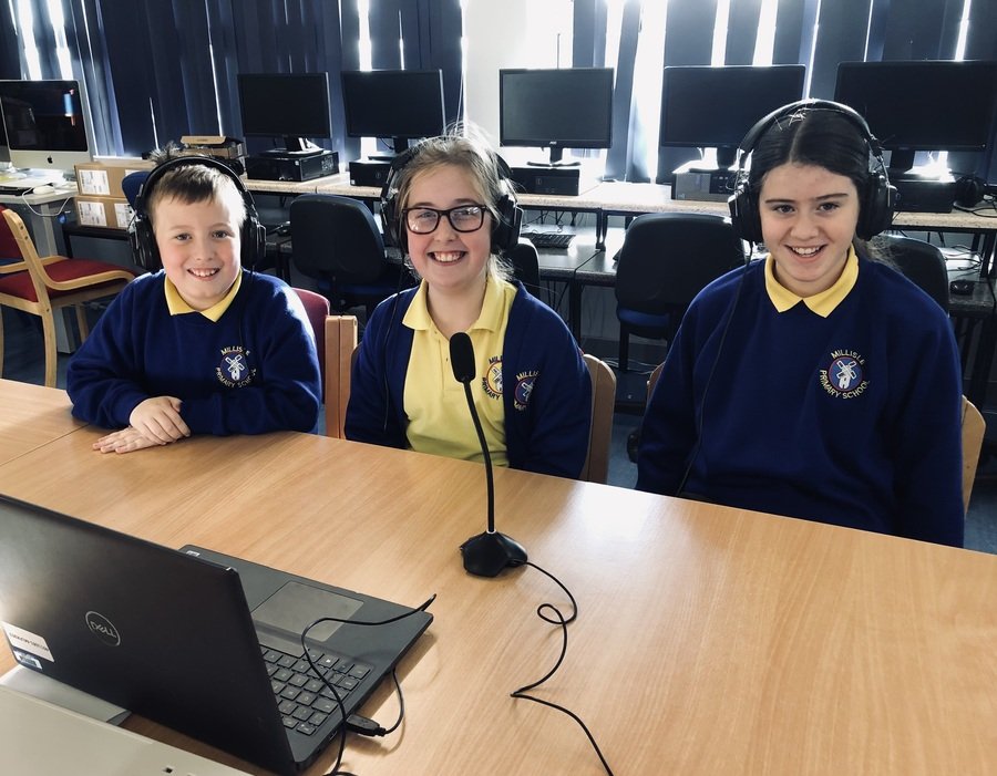 School Council Hosts -  Joshua,       Bonnie      and   Amelia