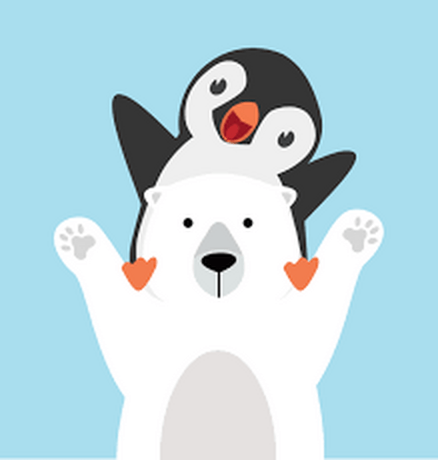 Click here to find out more about a penguins and polar bears.