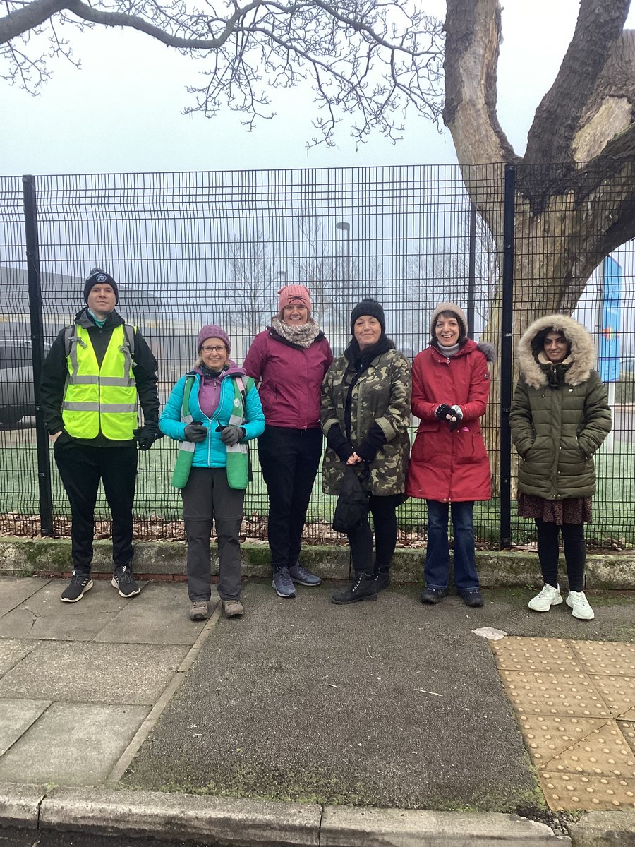Thank you to all of our parents/ carers who braved the cold and attend our first walk!