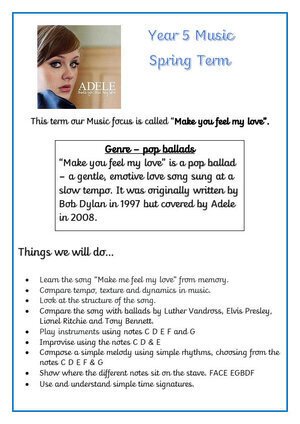 Yr 5 Spring Term - Make you feel my love.jpg