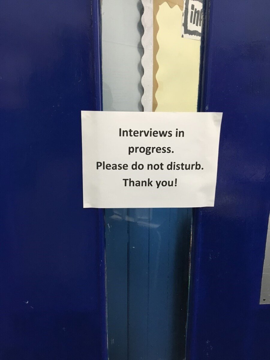 Our children got a chance to develop some essential life skills during the in-house Rethink Food interviews.