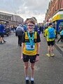 Robbie smashing the Bury 10k