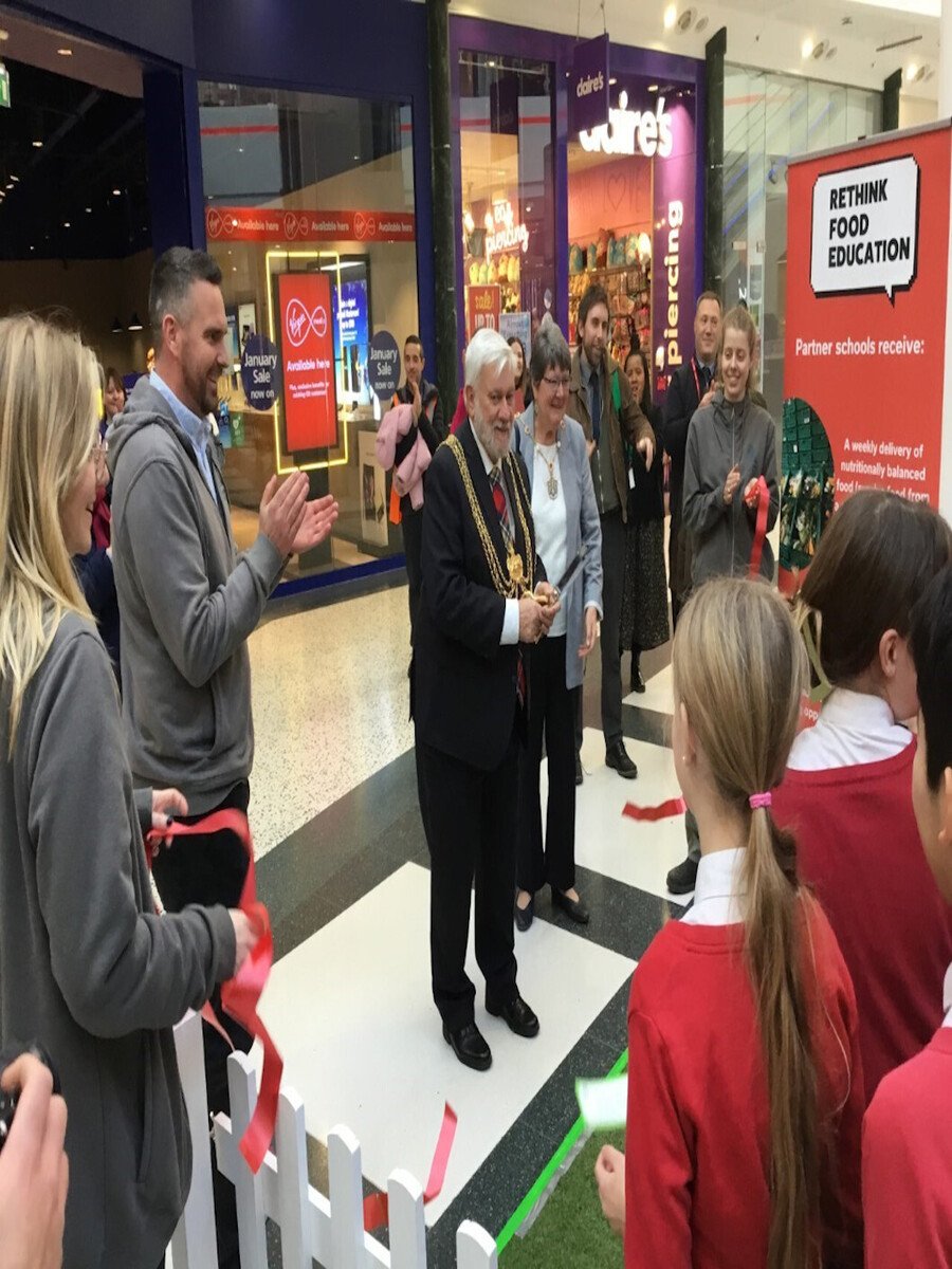 Our children attended the grand opening of our Social Enterprise at the White Rose Shopping Centre!