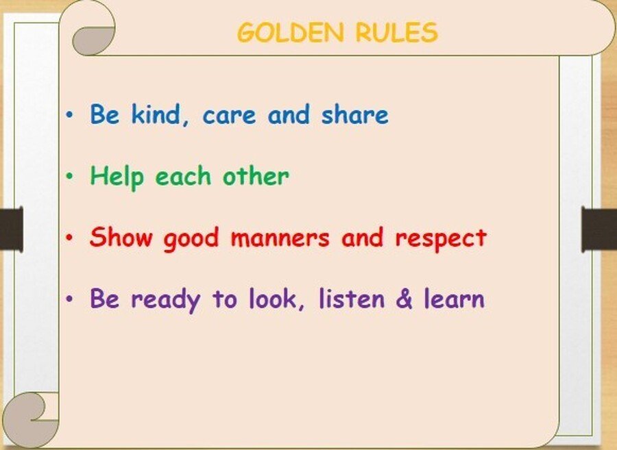 Catherine Infants Golden Rules