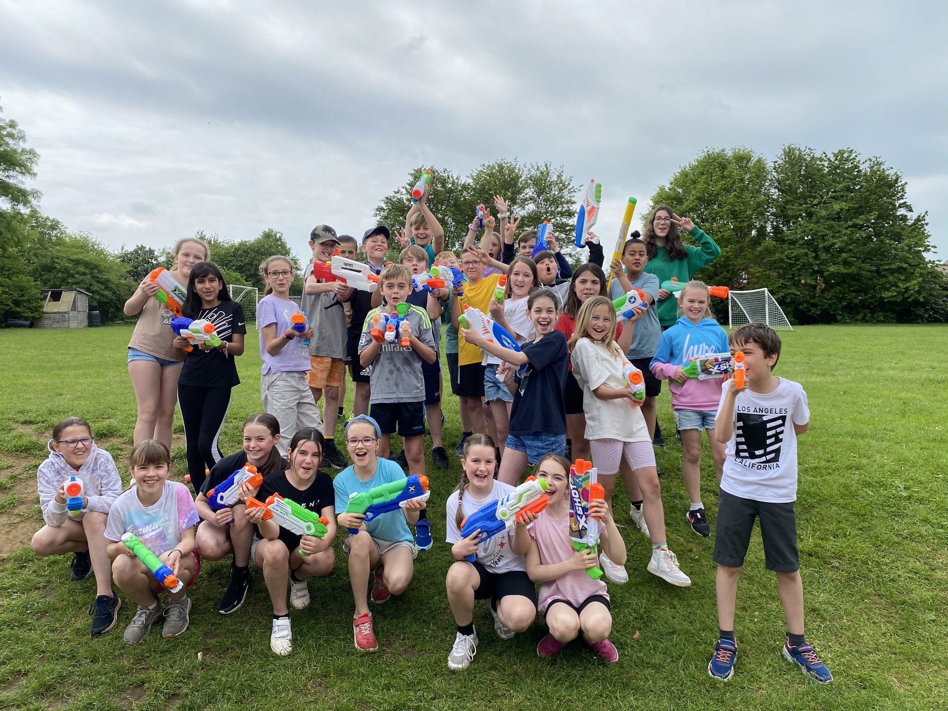 Year 6 Water fight