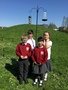 year 2 with their bird feeding station.JPG