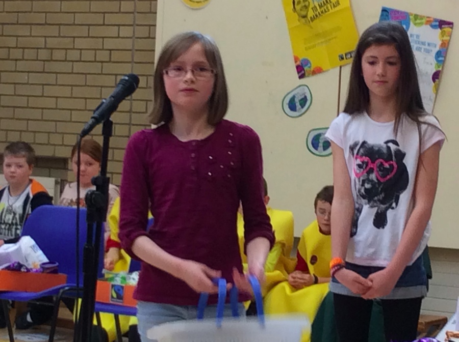 Zoe enjoyed being a shopper whilst Lucy narrated the scene with Lucy O.