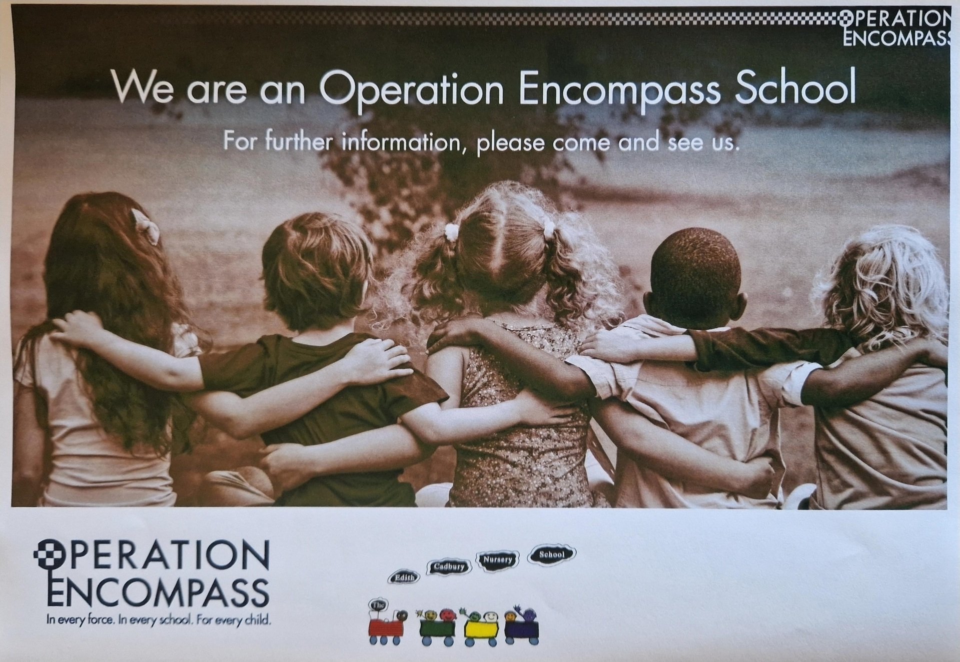 Operation Emcompass at Edith Cadbury Nursery School
