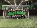 U11 girls football team