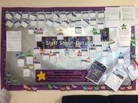 Staff Shout Out Board