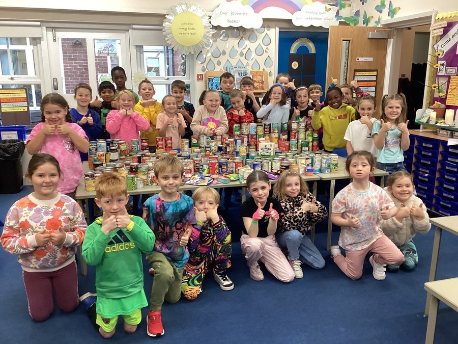 Foodbank Collection & Brighten Up for CAFOD October 2024