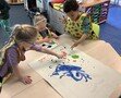 Colour Monster finger painting .JPG