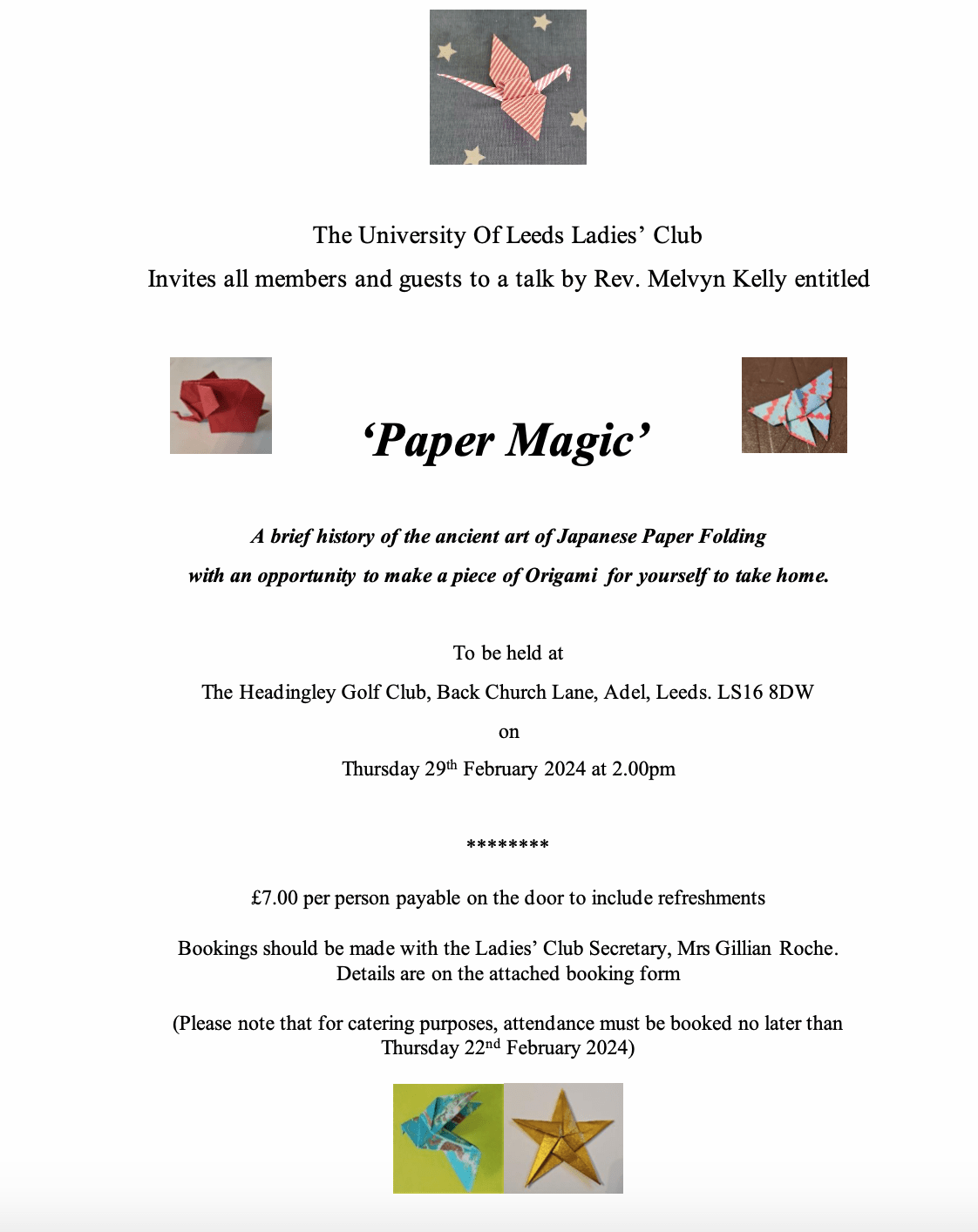 Origami Flyer