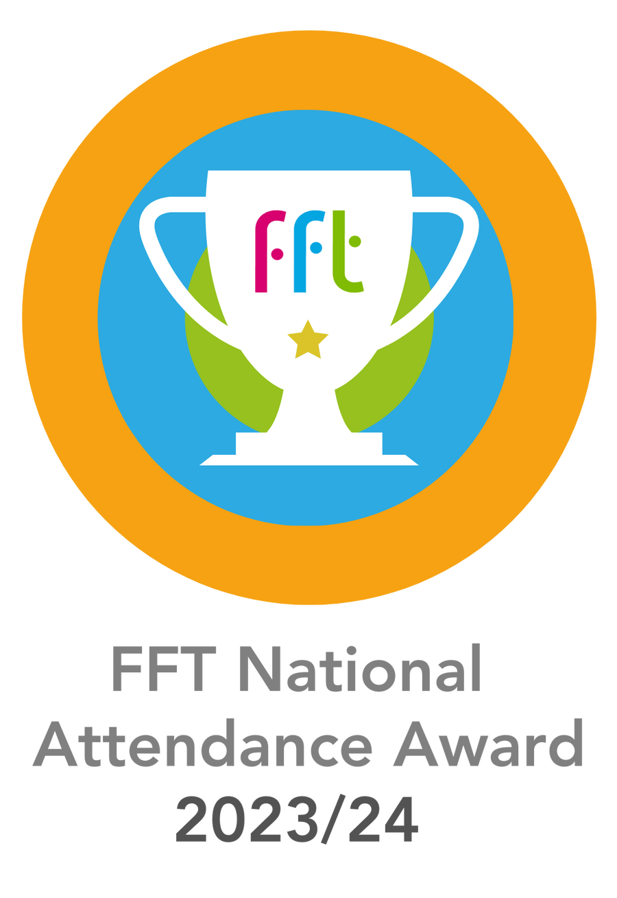 FFT National Award for pupil attendance.