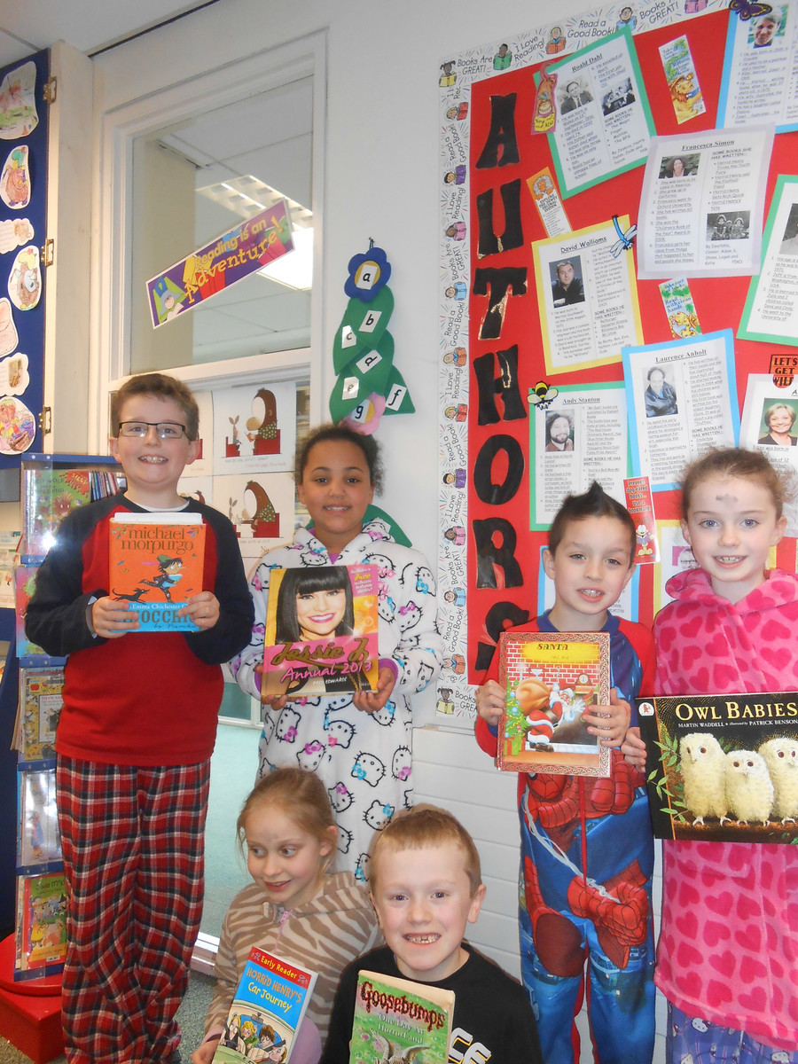 Here are some of P.4's favourite books.
