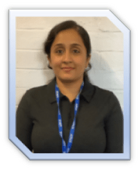 Mrs Raje<br>Speech & Language Support<br>Lunchtime Manager