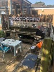 Our super mud kitchen