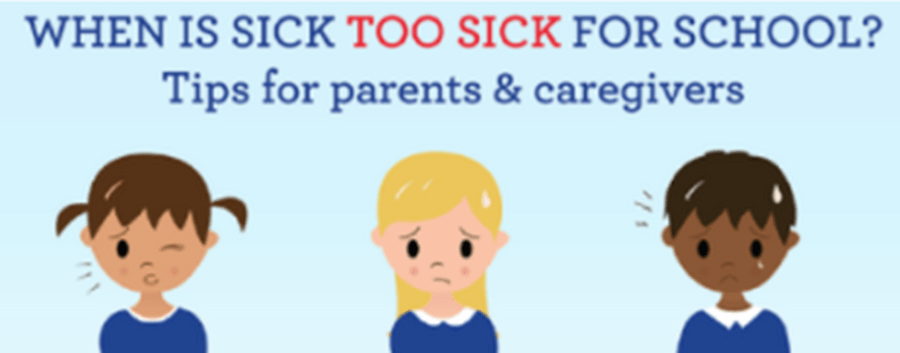 Is my child too ill for school?