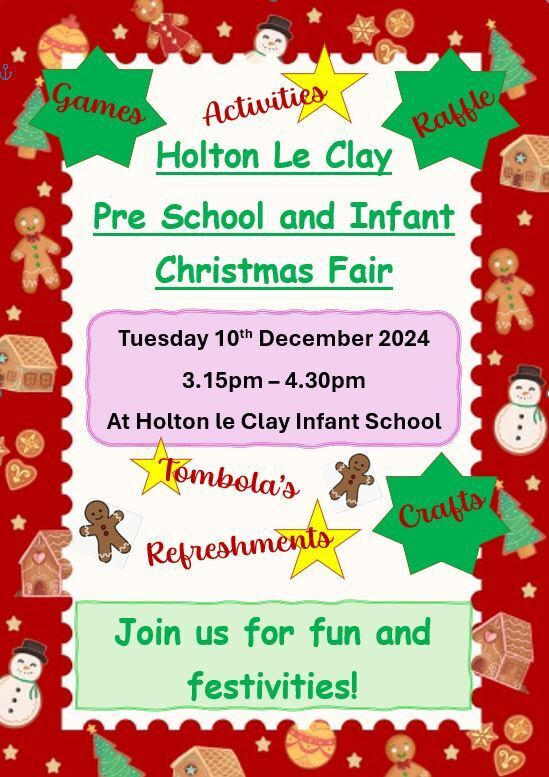 Christmas Fair Flyer 2024