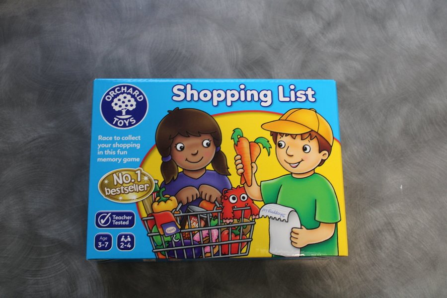 13. Shopping list