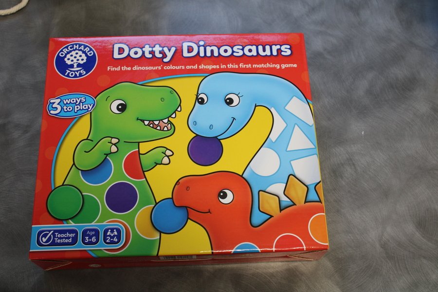 25. Dotty dinosaurs