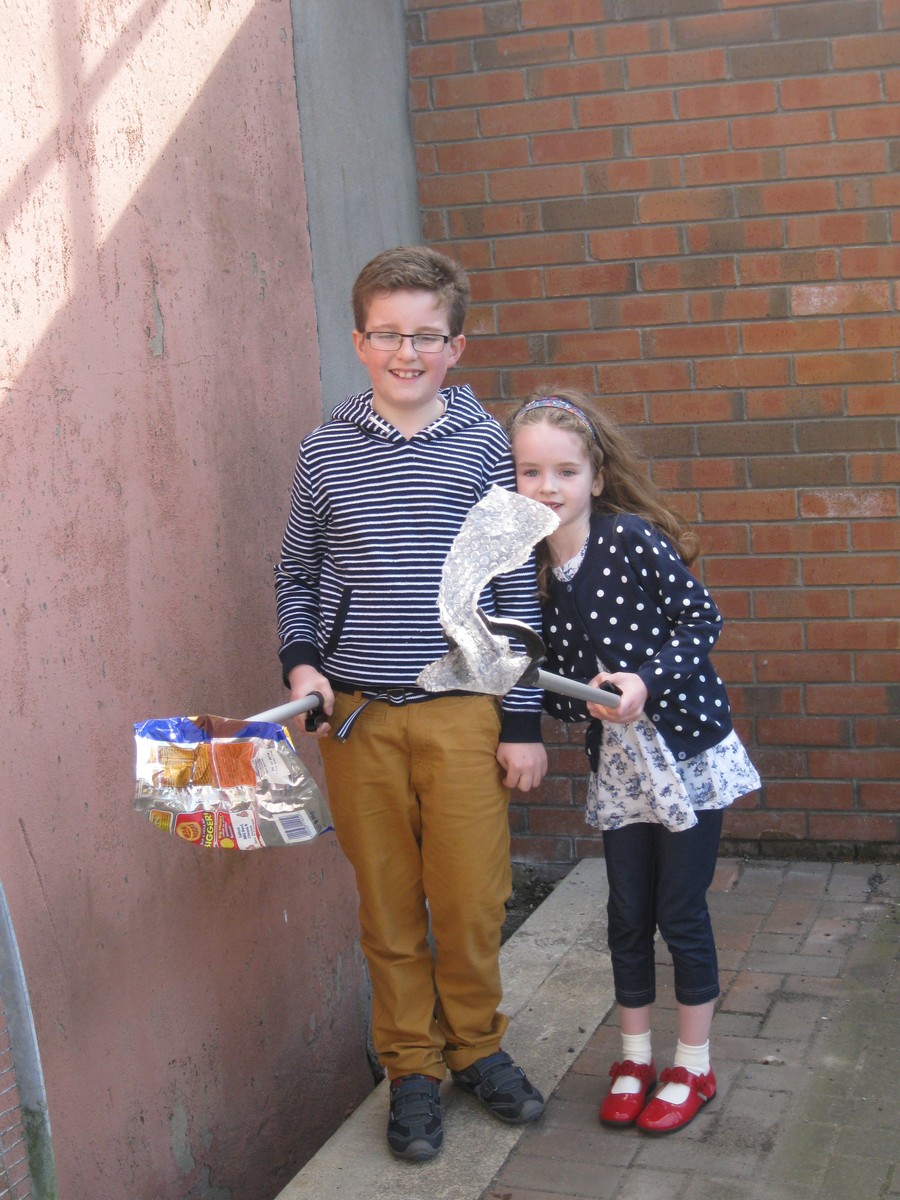 Not more rubbish around the estate, Amy!  Haven't people heard of bins, Ben?